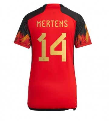 Belgia Dries Mertens #14 Kotipaita Naisten EM-Kisat 2020 Lyhyet Hihat